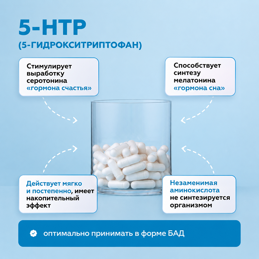 5-HTP 60 капсул